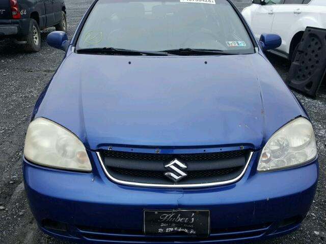 KL5JD86Z78K799116 - 2008 SUZUKI FORENZA BA BLUE photo 7