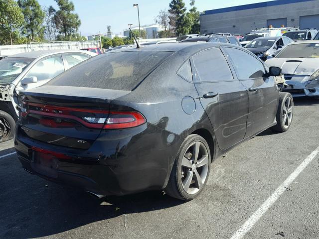 1C3CDFEB9FD223285 - 2015 DODGE DART GT BLACK photo 4