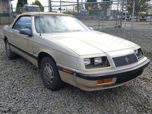 1C3XJ4534LG442186 - 1990 CHRYSLER LEBARON 金色 照片 1