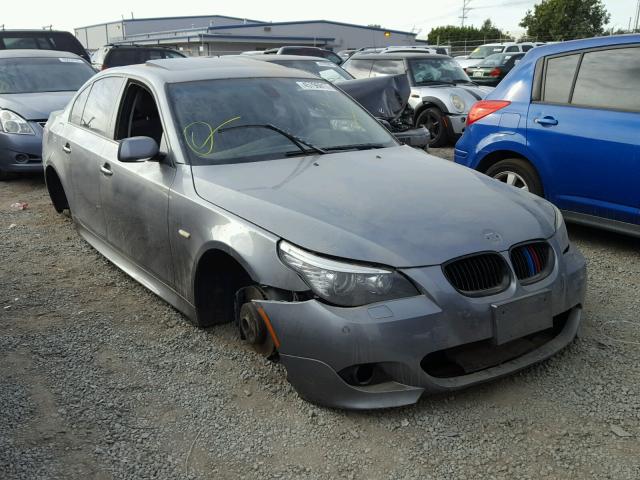 WBANW535X8CT48050 - 2008 BMW 550 I GRAY photo 1