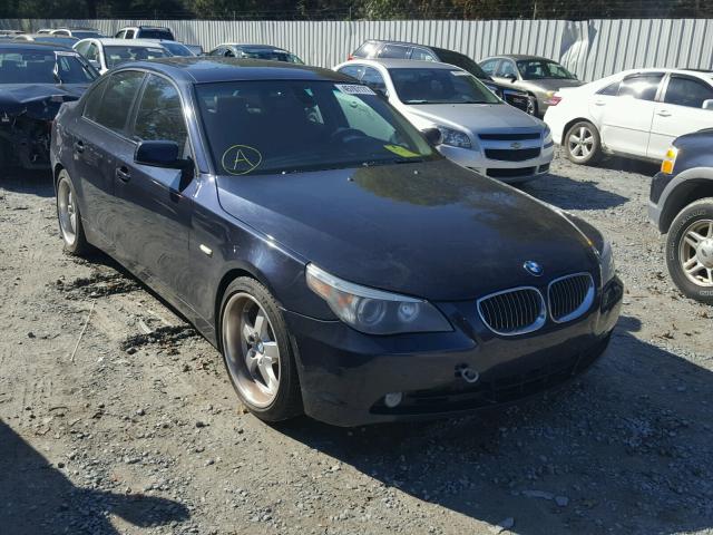 WBANE73557CM47615 - 2007 BMW 530 BLACK photo 1