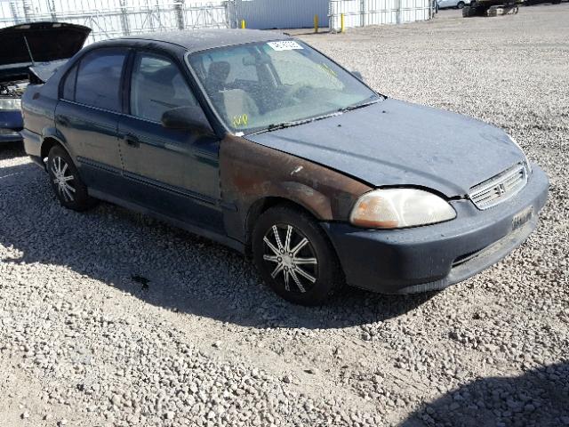 2HGEJ6622VH513754 - 1997 HONDA CIVIC DX GREEN photo 1