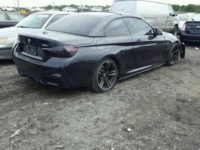 WBS3U9C50FJ968026 - 2015 BMW M4 BLACK photo 4