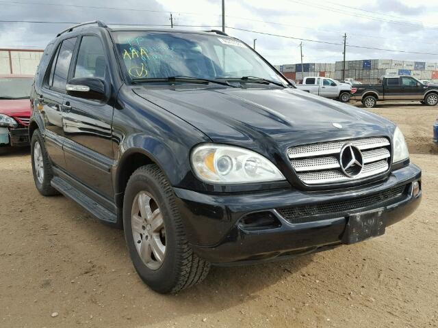 4JGAB75E15A562403 - 2005 MERCEDES-BENZ ML 500 BLACK photo 1