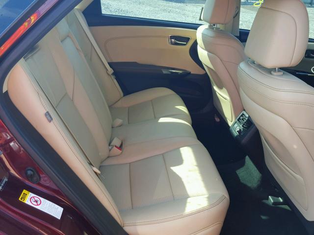 4T1BK1EB8DU046477 - 2013 TOYOTA AVALON BAS MAROON photo 6