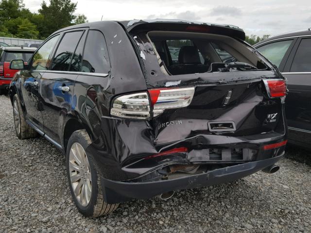 2LMDJ8JK6DBL34292 - 2013 LINCOLN MKX Qara foto 3