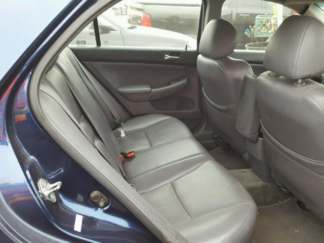 1HGCM56124A092812 - 2004 HONDA ACCORD DX BLUE photo 6