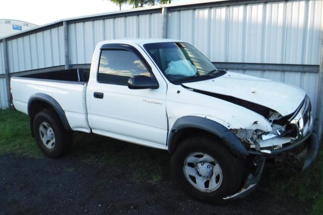 5TEPM62NX2Z056223 - 2002 TOYOTA TACOMA WHITE photo 1