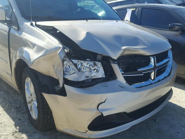 2C4RDGCG8ER146754 - 2014 DODGE GRAND CARA GOLD photo 9