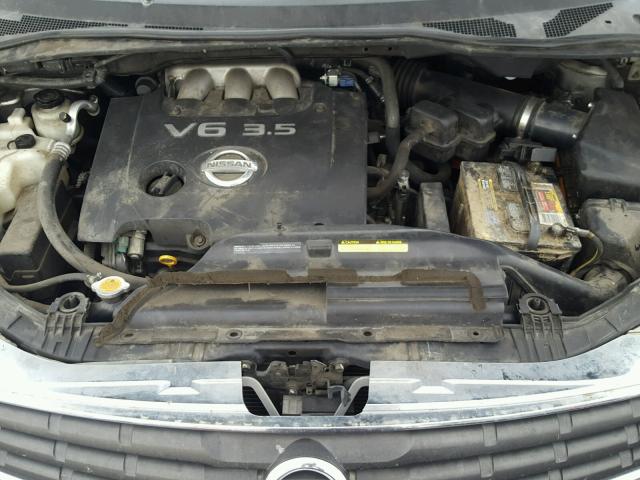 5N1BV28U79N102260 - 2009 NISSAN QUEST S SILVER photo 7