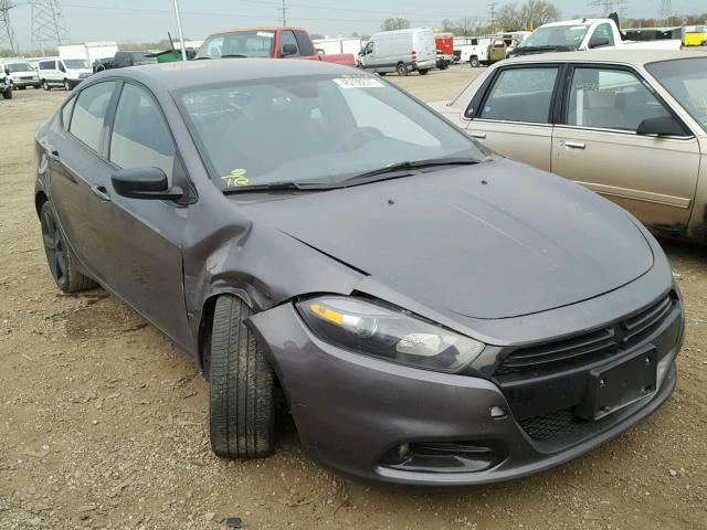 1C3CDFBB2FD336791 - 2015 DODGE DART SXT GRAY photo 1