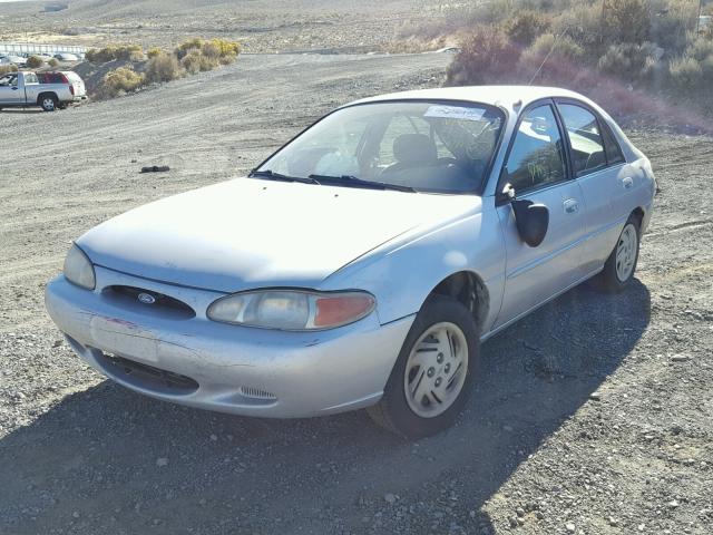 1FALP13P0VW212205 - 1997 FORD ESCORT LX SILVER photo 2