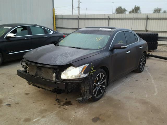 1N4AA5AP0BC817079 - 2011 NISSAN MAXIMA S PURPLE photo 2