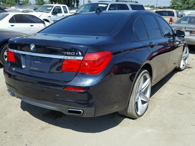 WBAKA8C5XBCY37168 - 2011 BMW ALPINA B7 BLUE photo 4