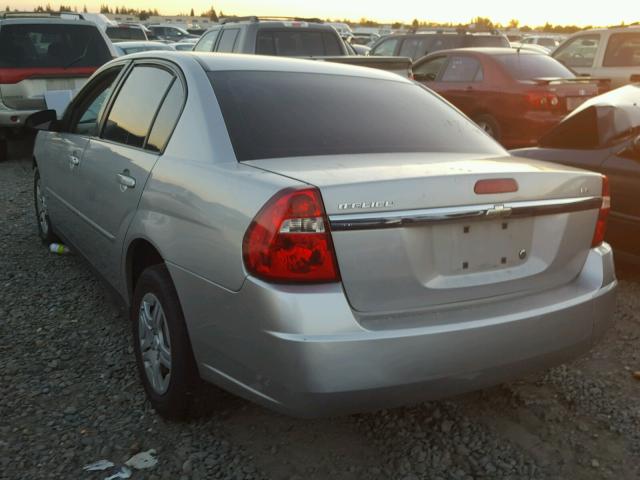 1G1ZS51F56F267845 - 2006 CHEVROLET MALIBU LS SILVER photo 3
