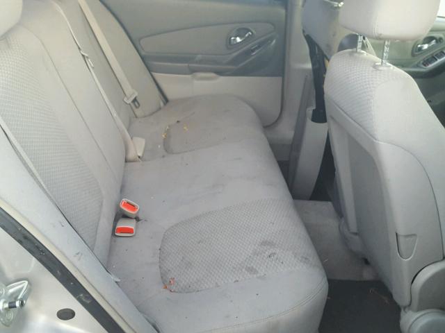 1G1ZS51F56F267845 - 2006 CHEVROLET MALIBU LS SILVER photo 6