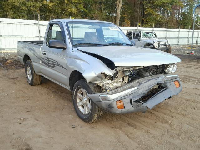 5TENL42N4YZ716750 - 2000 TOYOTA TACOMA SILVER photo 1