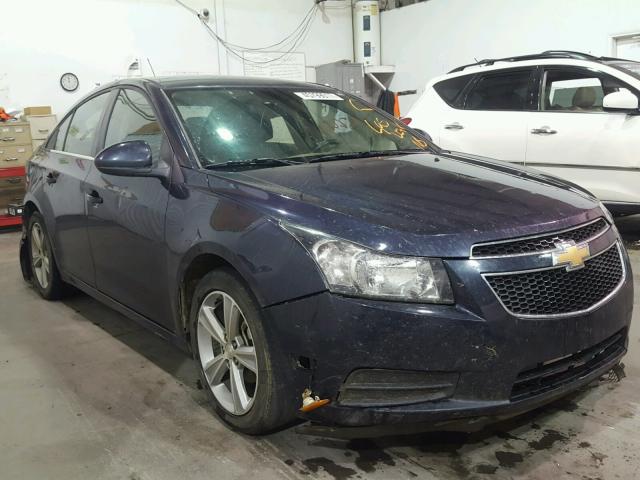 1G1PE5SB6E7119934 - 2014 CHEVROLET CRUZE LT BLUE photo 1