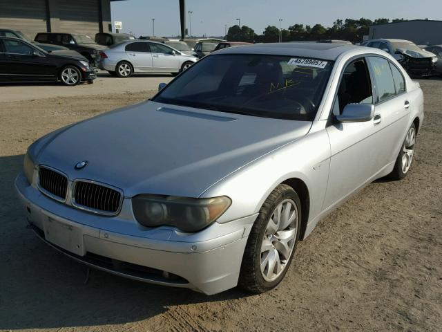 WBAGL634X3DP65511 - 2003 BMW 745 I GRAY photo 2