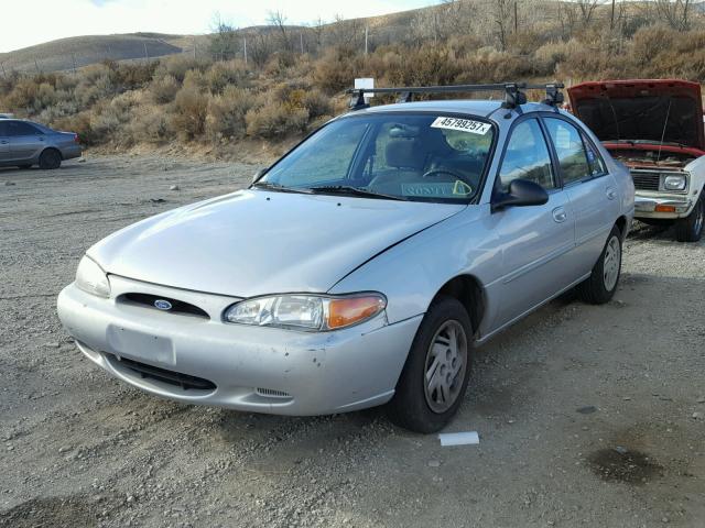 1FALP13P1VW316895 - 1997 FORD ESCORT SILVER photo 2