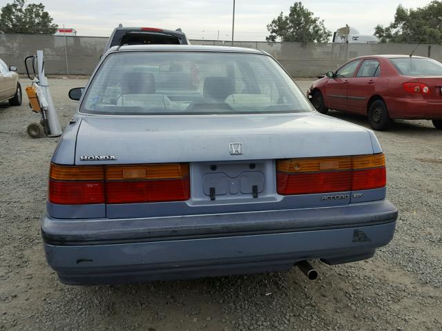 JHMCB7652LC120130 - 1990 HONDA ACCORD LX BLUE photo 10