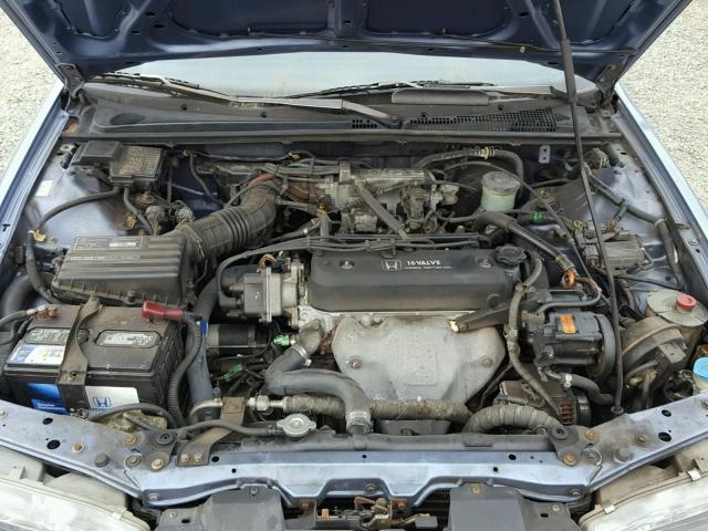 JHMCB7652LC120130 - 1990 HONDA ACCORD LX BLUE photo 7