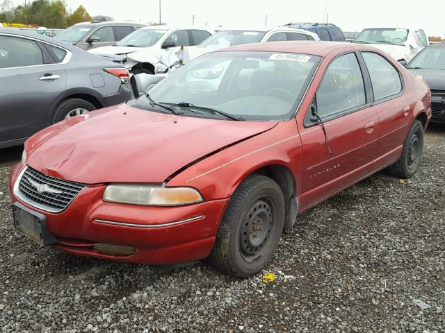 1C3EJ56H0XN539068 - 1999 CHRYSLER CIRRUS LXI RED photo 2