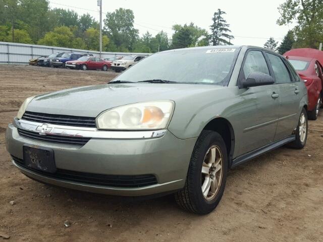 1G1ZT64894F130677 - 2004 CHEVROLET MALIBU MAX 绿色 照片 2