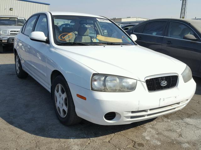 KMHDN45D61U184792 - 2001 HYUNDAI ELANTRA GL WHITE photo 1