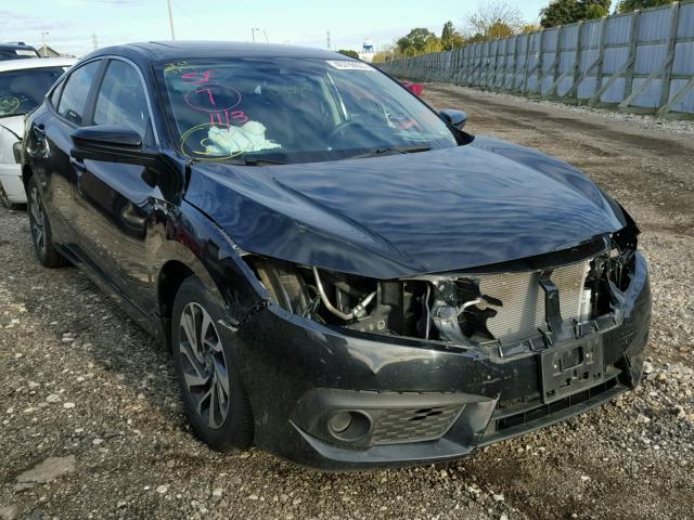 2HGFC2F81GH501299 - 2016 HONDA CIVIC EX BLACK photo 1