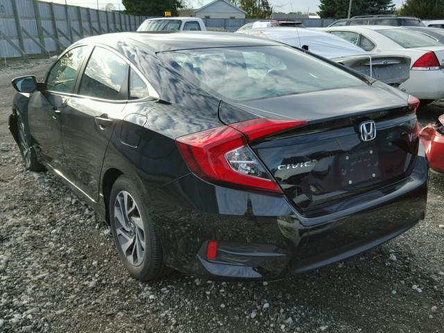 2HGFC2F81GH501299 - 2016 HONDA CIVIC EX BLACK photo 3