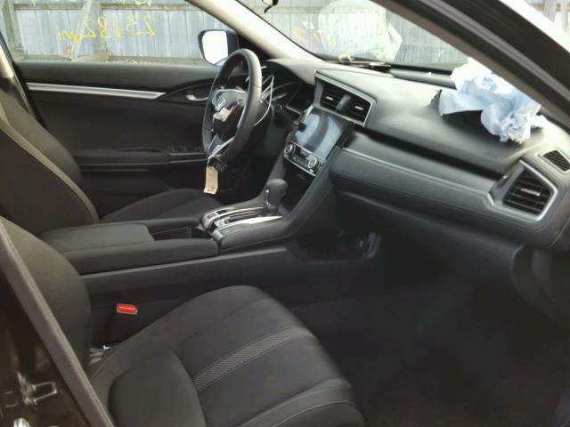 2HGFC2F81GH501299 - 2016 HONDA CIVIC EX BLACK photo 5