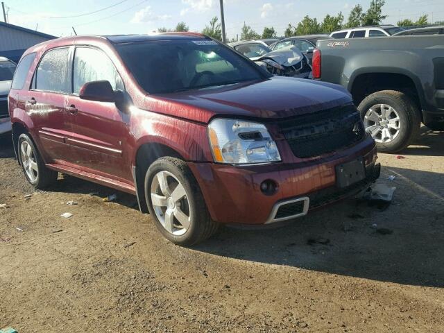 2CNDL537086035327 - 2008 CHEVROLET EQUINOX SP MAROON photo 1