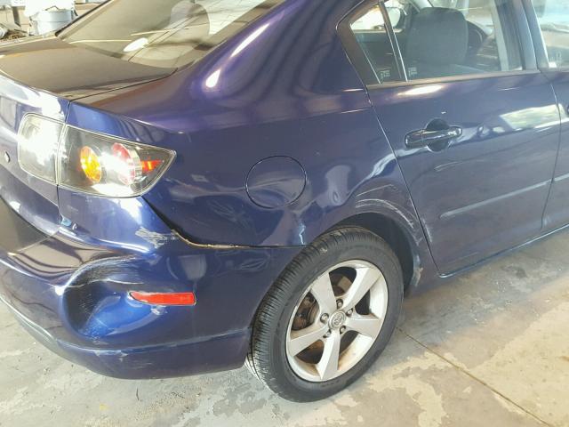 JM1BK123351336470 - 2005 MAZDA 3 S BLUE photo 9