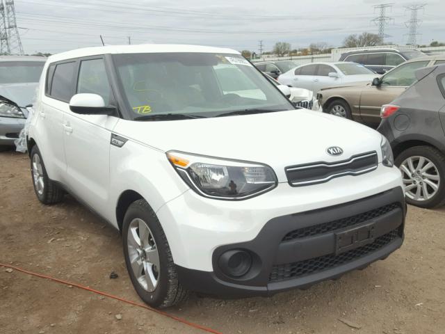 KNDJN2A22H7440208 - 2017 KIA SOUL WHITE photo 1