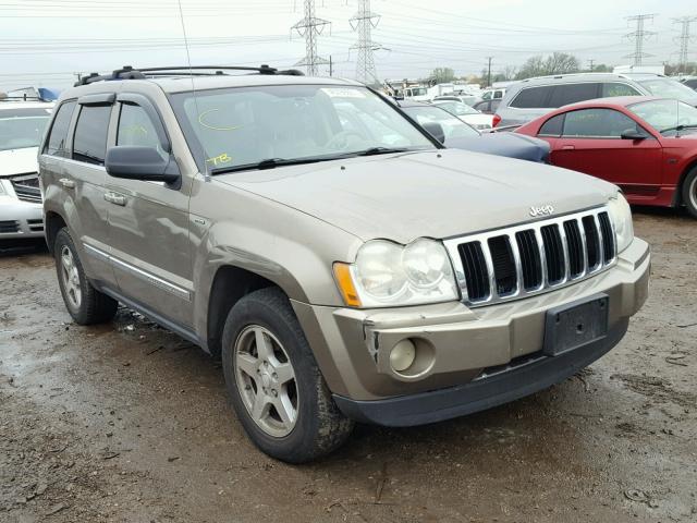 1J4HR58215C500440 - 2005 JEEP GRAND CHER TAN photo 1