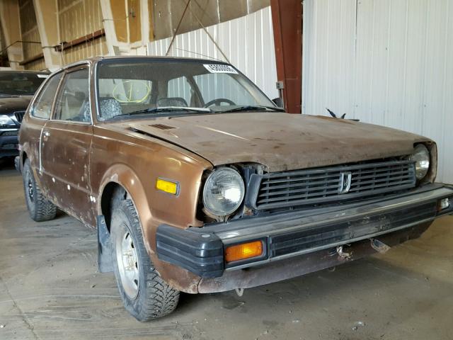 JHMSR5339BS025342 - 1981 HONDA CIVIC CVCC BROWN photo 1