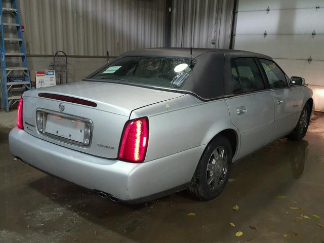 1G6KD54Y43U242669 - 2003 CADILLAC DEVILLE SILVER photo 4