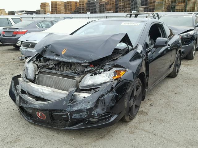 2HGFG4A57CH709470 - 2012 HONDA CIVIC SI BLACK photo 2