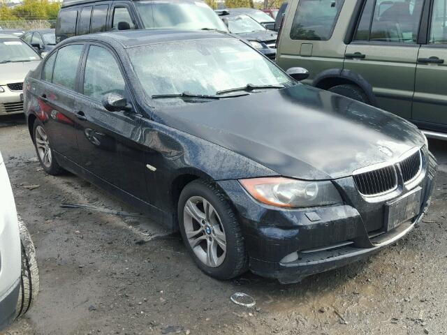 WBAVC93528K037458 - 2008 BMW 328 BLACK photo 1