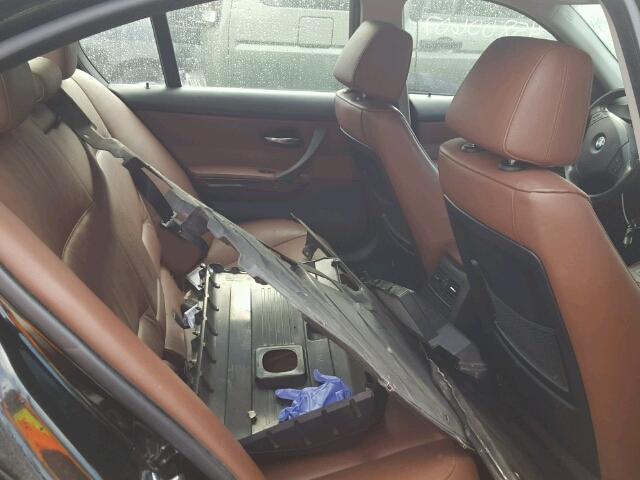 WBAVC93528K037458 - 2008 BMW 328 BLACK photo 6