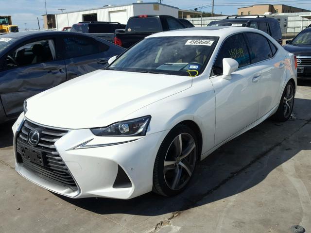 JTHBA1D26H5041673 - 2017 LEXUS IS 200T WHITE photo 2