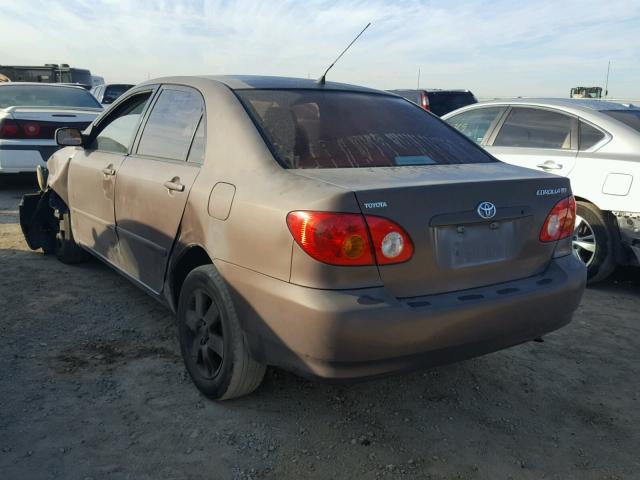 1NXBR32E83Z024502 - 2003 TOYOTA COROLLA CE GRAY photo 3