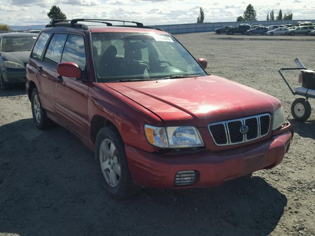 JF1SF65682H746164 - 2002 SUBARU FORESTER S 勃艮第红 照片 1