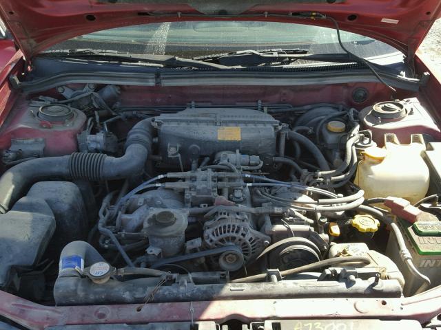 JF1SF65682H746164 - 2002 SUBARU FORESTER S 勃艮第红 照片 7