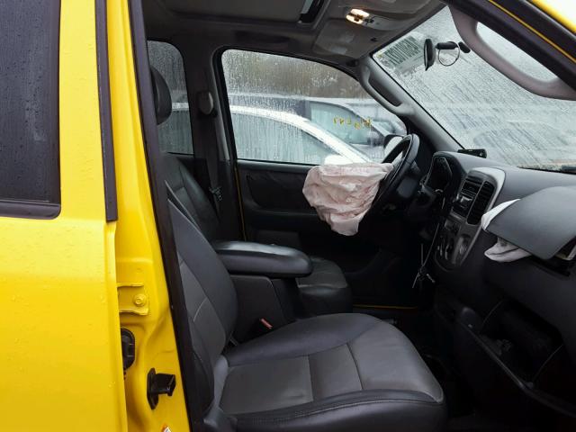 1FMCU93143KC75093 - 2003 FORD ESCAPE XLT YELLOW photo 5