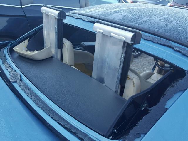 WVWDB71F97V000101 - 2007 VOLKSWAGEN EOS 3.2L S BLUE photo 9