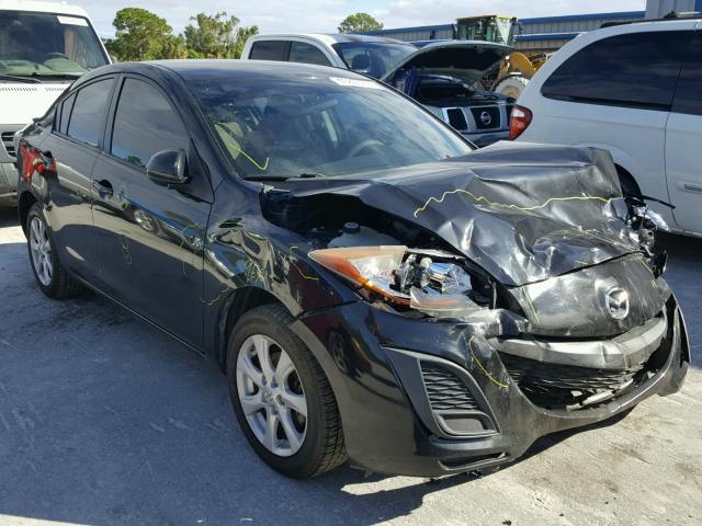 JM1BL1SF6A1332897 - 2010 MAZDA 3 I BLACK photo 1