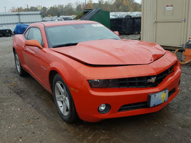 2G1FB1EV8A9191200 - 2010 CHEVROLET CAMARO LT ORANGE photo 1