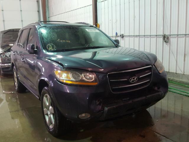 5NMSH73E78H208647 - 2008 HYUNDAI SANTA FE S Կապույտ լուսանկար 1